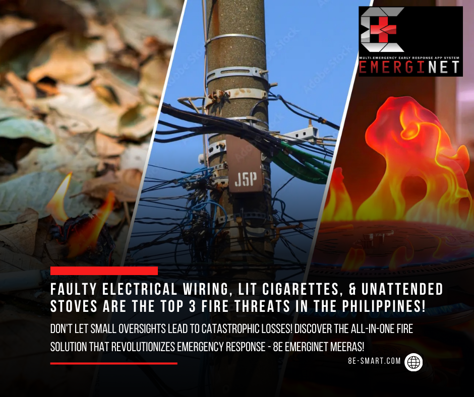 8E EmergiNet MEERAS: Your All-in-One Fire Solution Against the Philippines’ Top 3 Fire Threats