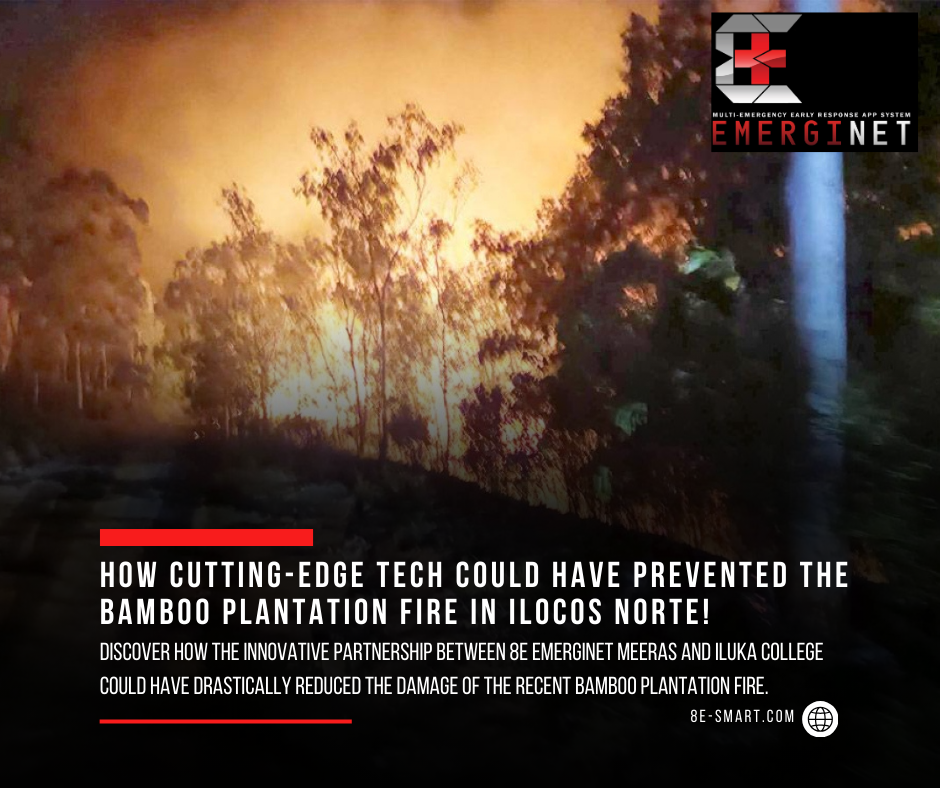 How 8E EmergiNet MEERAS and Iluka College Could Have Contained the Bamboo Plantation Fire in Ilocos Norte
