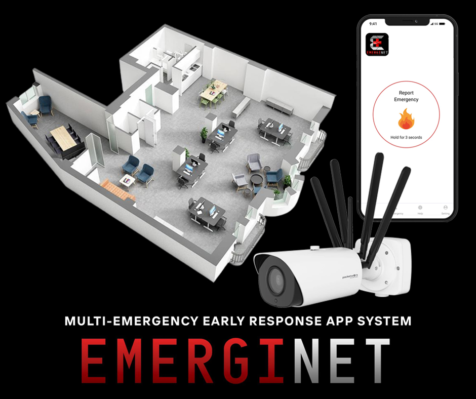 EmergiNet-LoraWan Connectivity: Real-Time Monitoring with EmergiNet-Connected AI IoT 5G Cameras