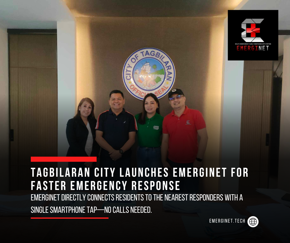 Tagbilaran City Launches EmergiNet for Faster Emergency Response