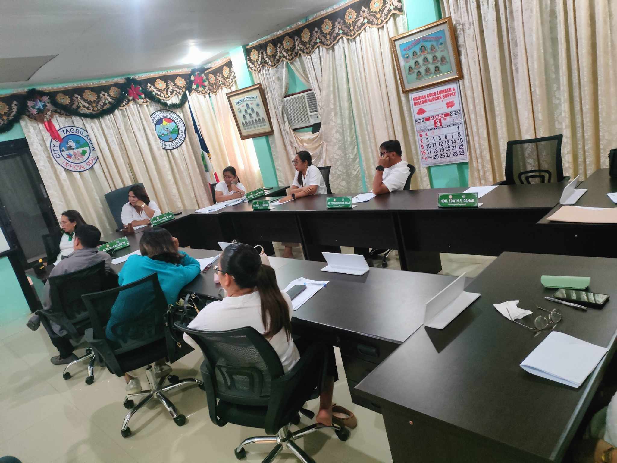 Barangay Ubujan – Punong Barangay Mary Jane Ruiz